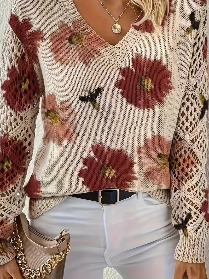 Tatyana Stilvolle Strickjacke Mit V-Ausschnitt