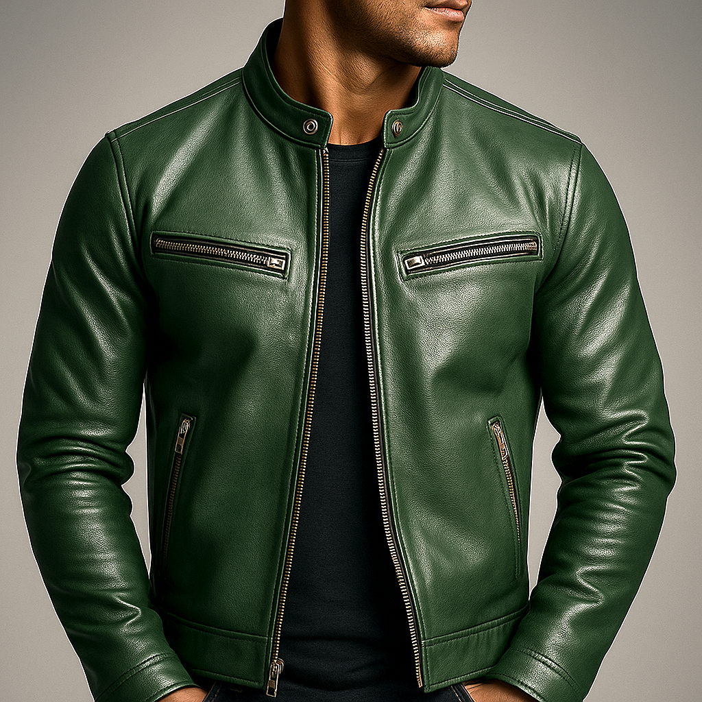 HERMANN - VINTAGE LEDERJACKE