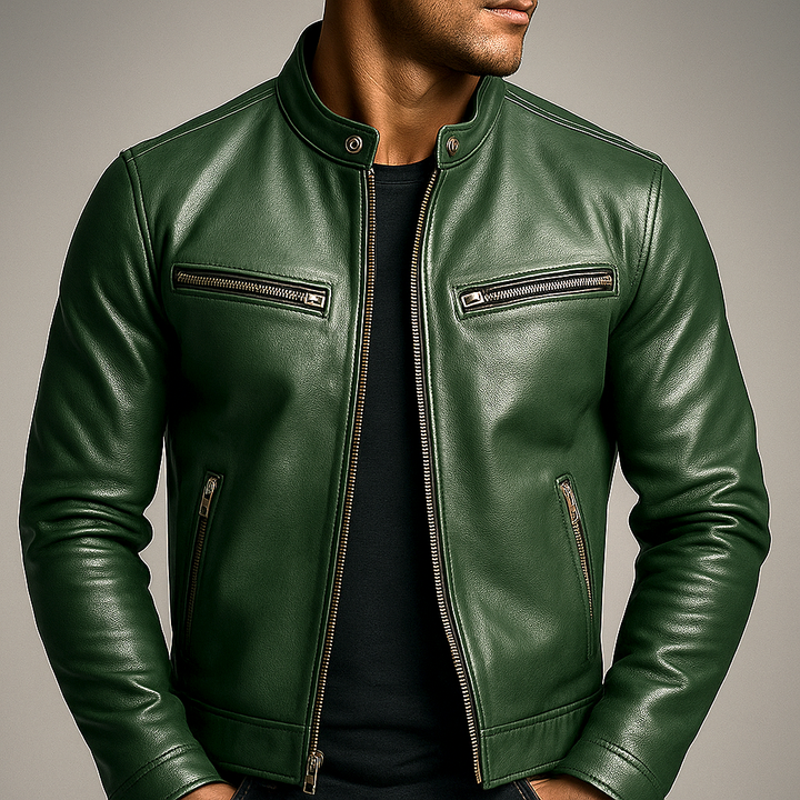 HERMANN - VINTAGE LEDERJACKE