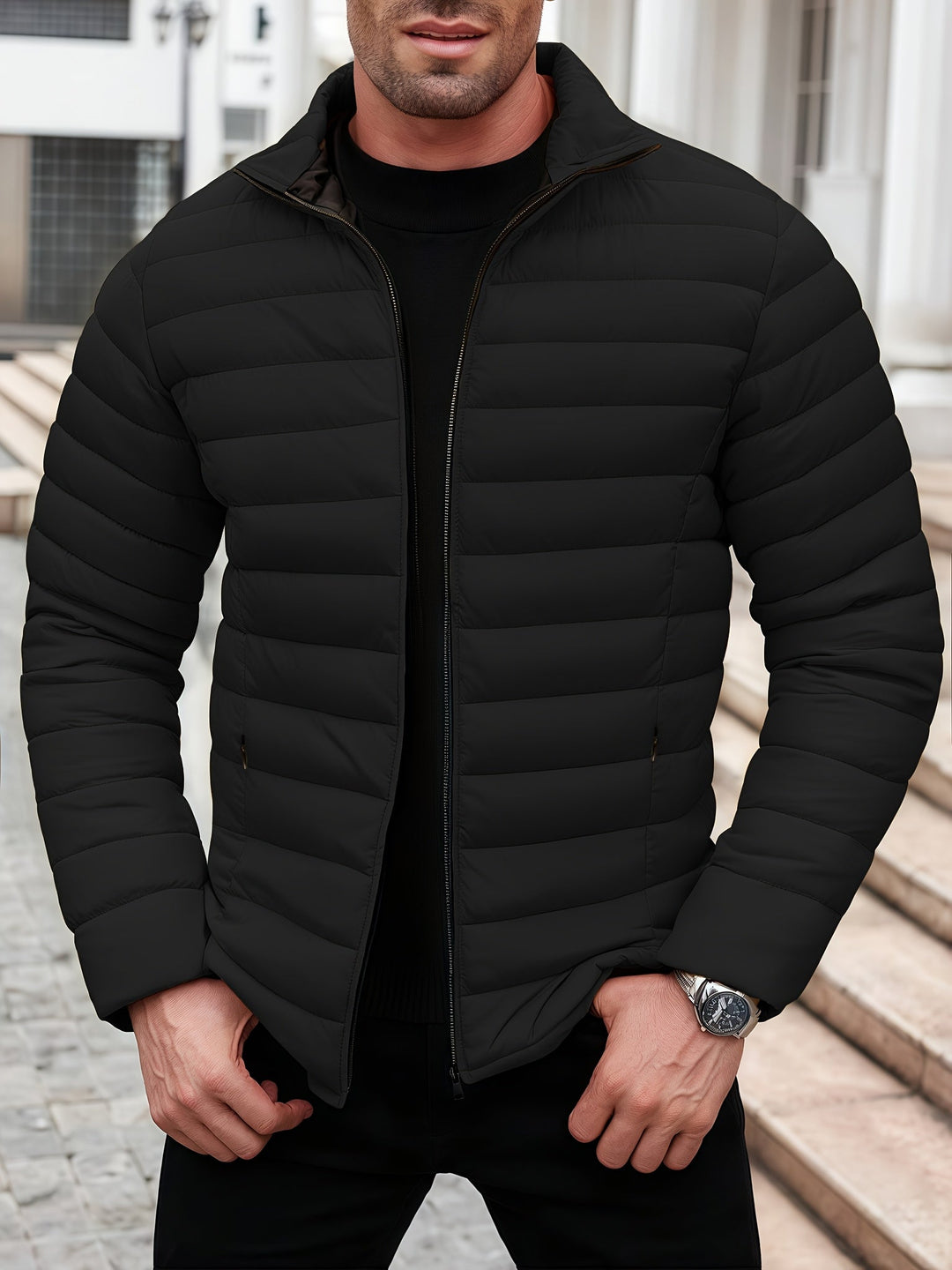 Kristian Gesteppte Pufferjacke