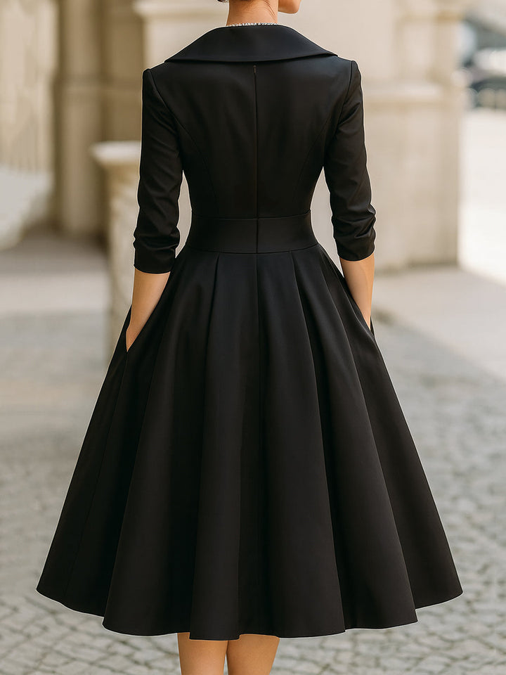 KLAUDYNA - ELEGANTE MIDI-KLEID