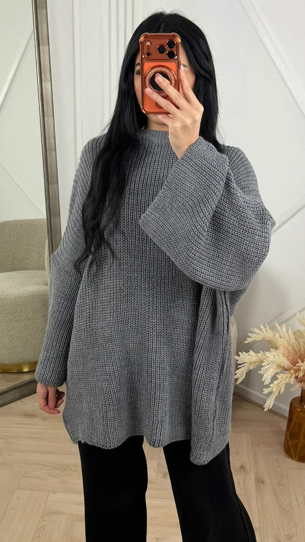 Romilda™ Oversized Strick Pullover