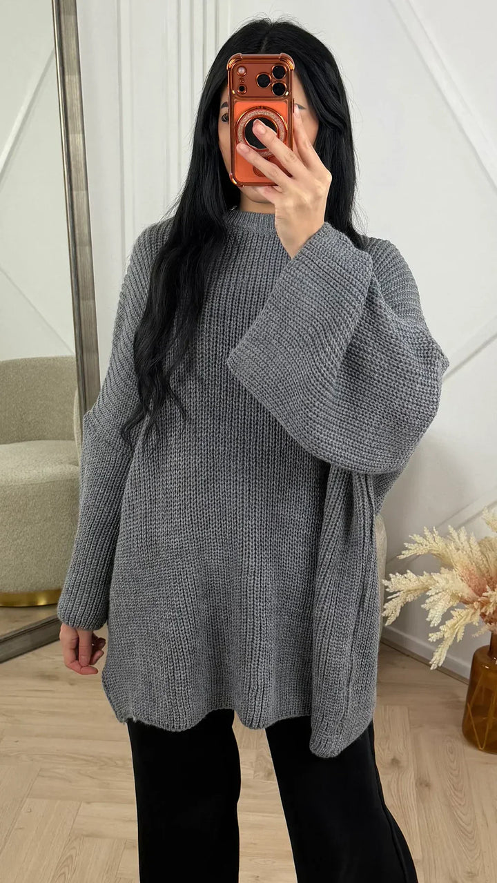 Romilda™ Oversized Strick Pullover