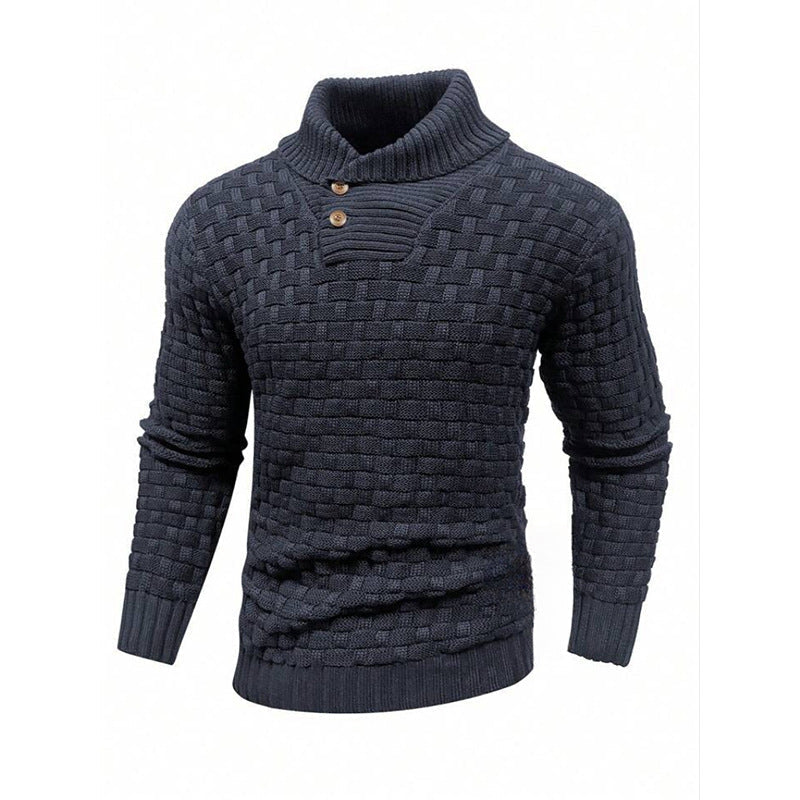 Zach – Lässiger Pullover aus Strukturstrick