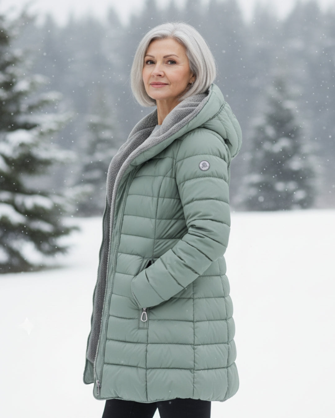 Olivia - Puffer Wintermantel