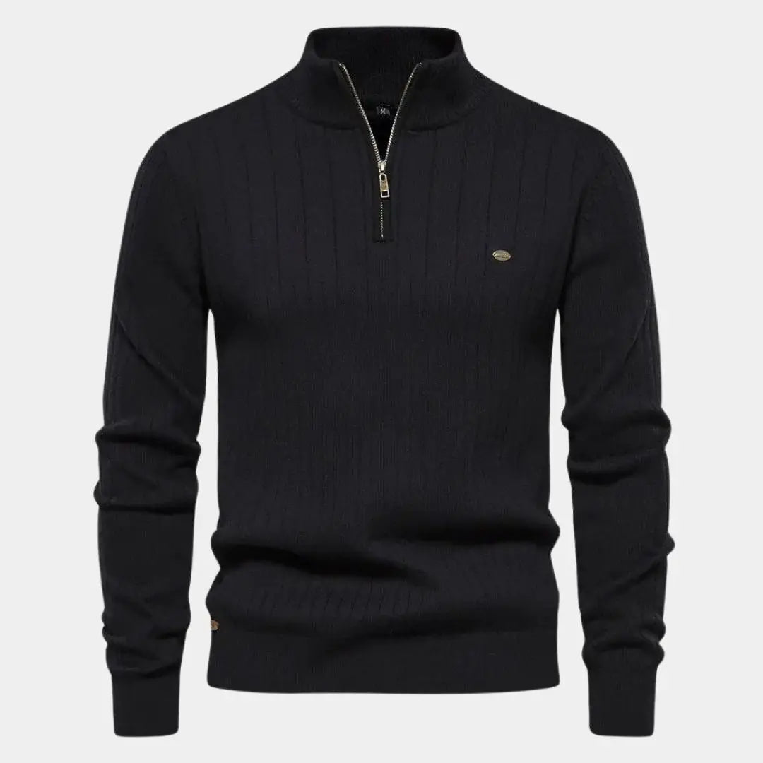 Baumwollstrickpullover