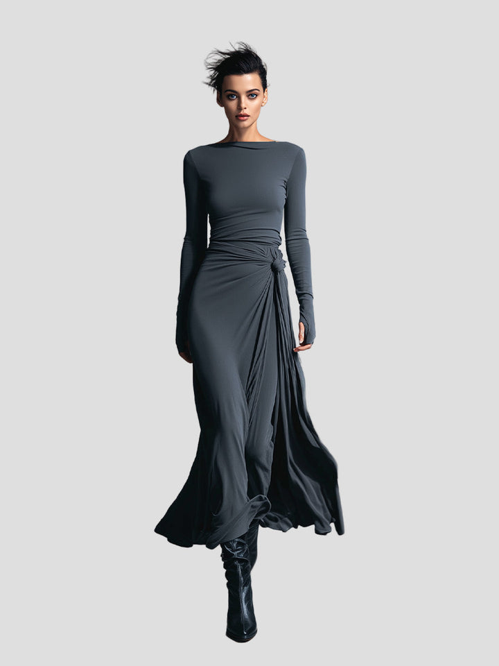 Anna - Elegantes Kleid aus elastischem Stoff mit formendem Effekt