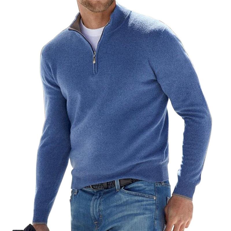 Erik™ Premium Pullover mit Reissverschluss