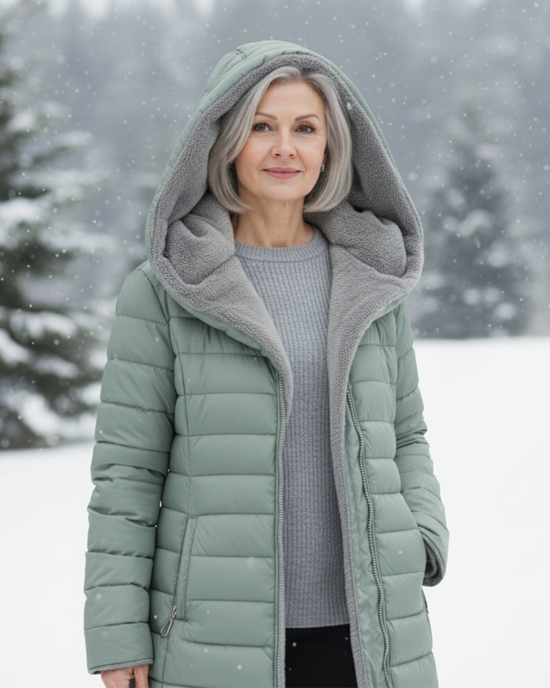 Olivia - Puffer Wintermantel