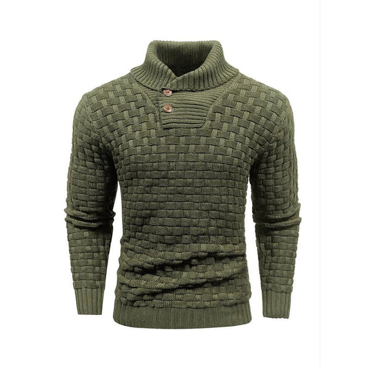 Zach Lässiger Pullover aus Strukturstrick