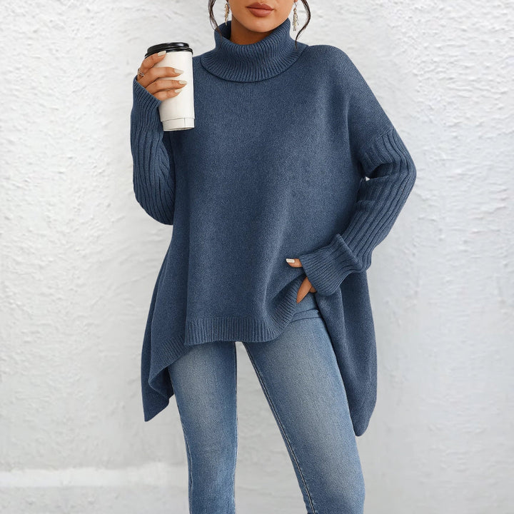 Brigit - Pullover mit lockerer Passform und Rollkragen
