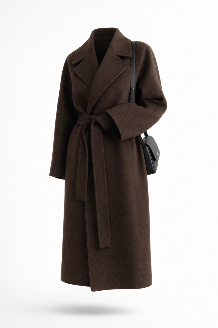 Shulamit Eleganter Langarm Mantel