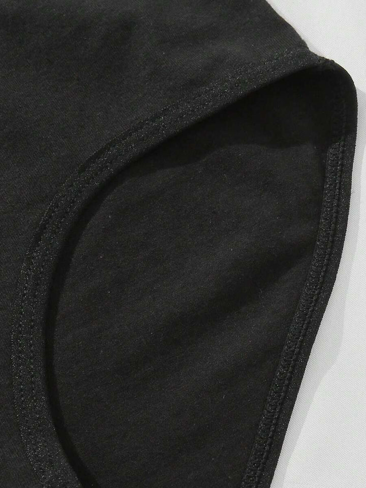 5er-Pack Damen Baumwollslips Mitteltaille