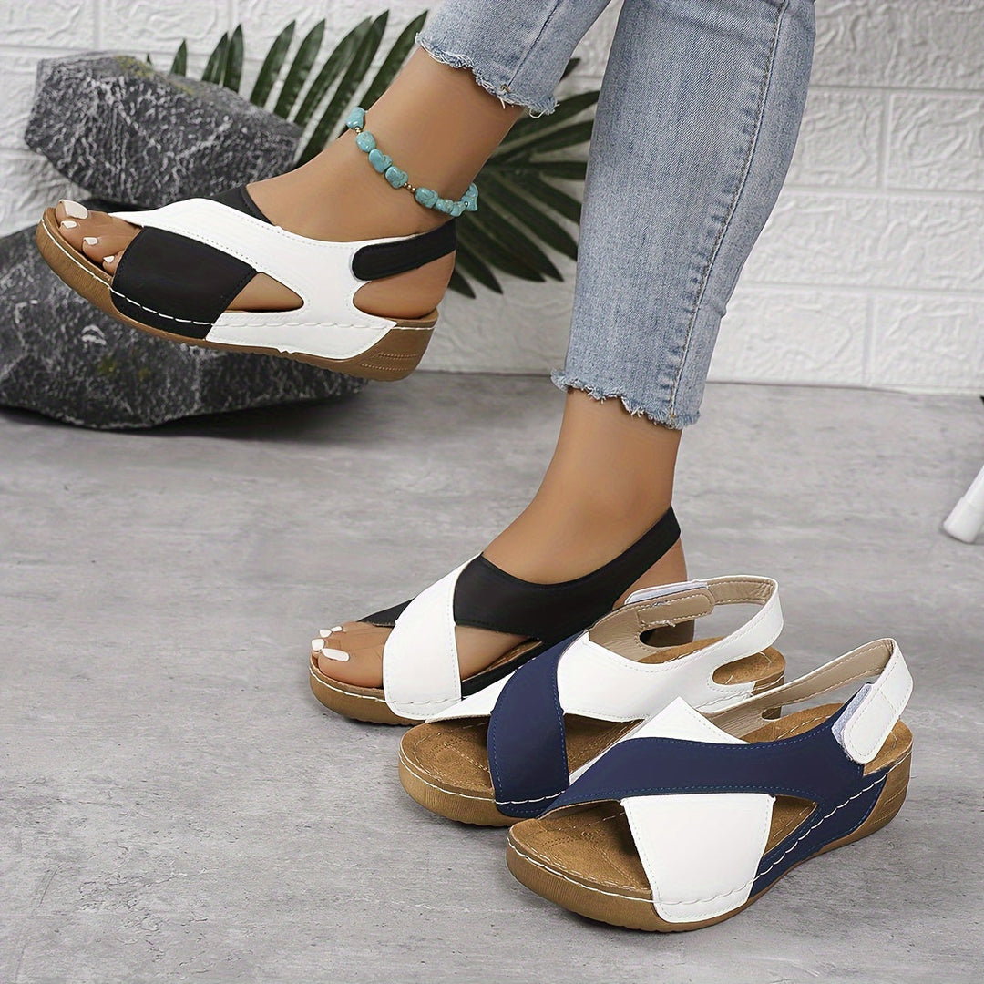 Elina - Orthopädische Sandalen aus veganem Leder