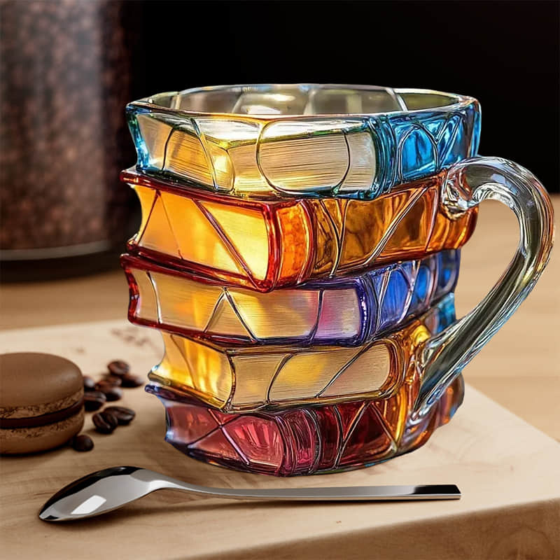 3D-Tasse der Lesefreude – Handgemacht