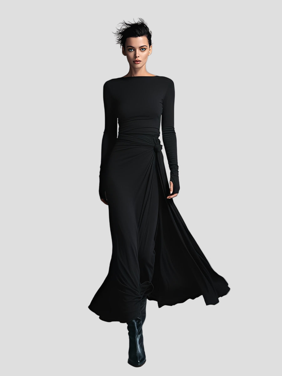 Anna - Elegantes Kleid aus elastischem Stoff mit formendem Effekt