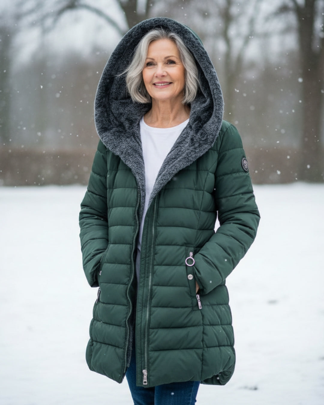 Olivia - Puffer Wintermantel