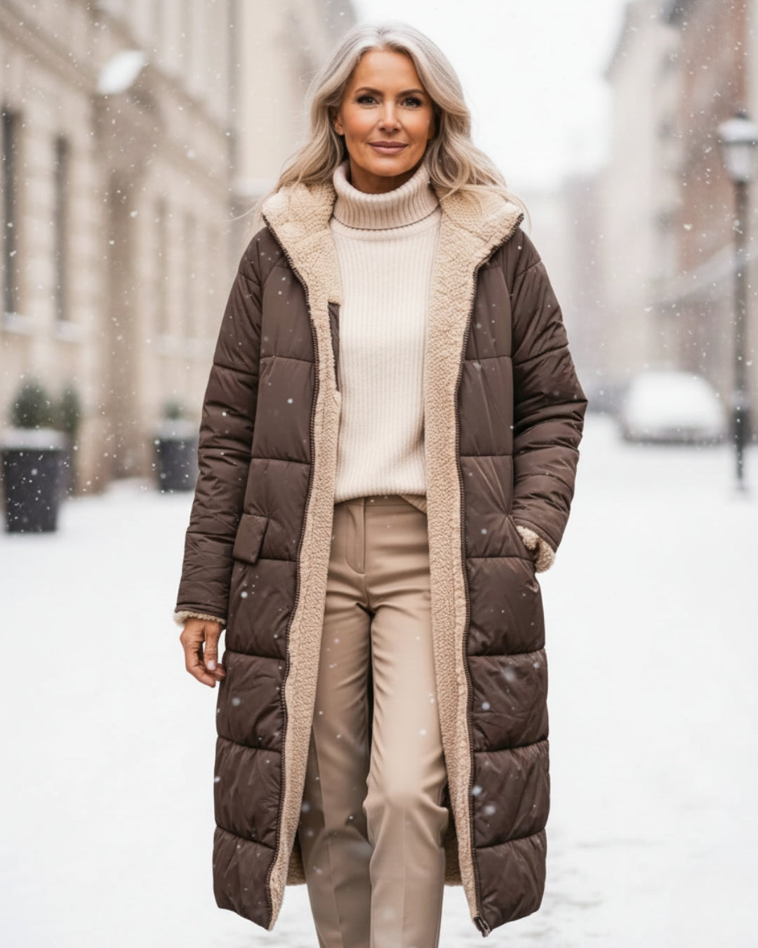 Eleanor - Sherpa Wintermantel