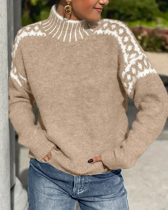 Livia Gestrickter Pullover