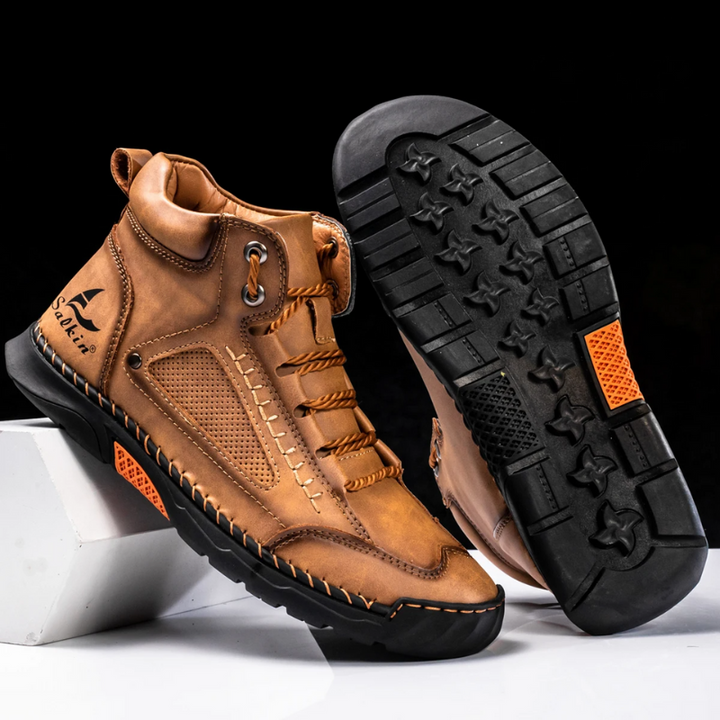 St.Moritz - Leder High Top Schuhe