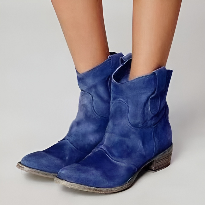 Carlotta – Leder-Stiefeletten