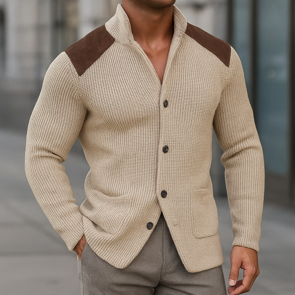 HENRY - BLAZER AUS STRUKTURIERTEM STRICK