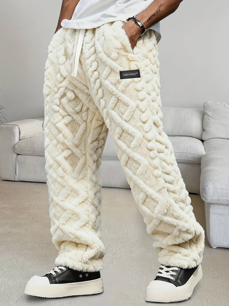 Zecharia Hose Mit Geometrischem Muster
