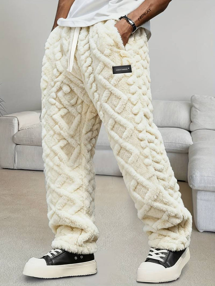 Zecharia Hose Mit Geometrischem Muster
