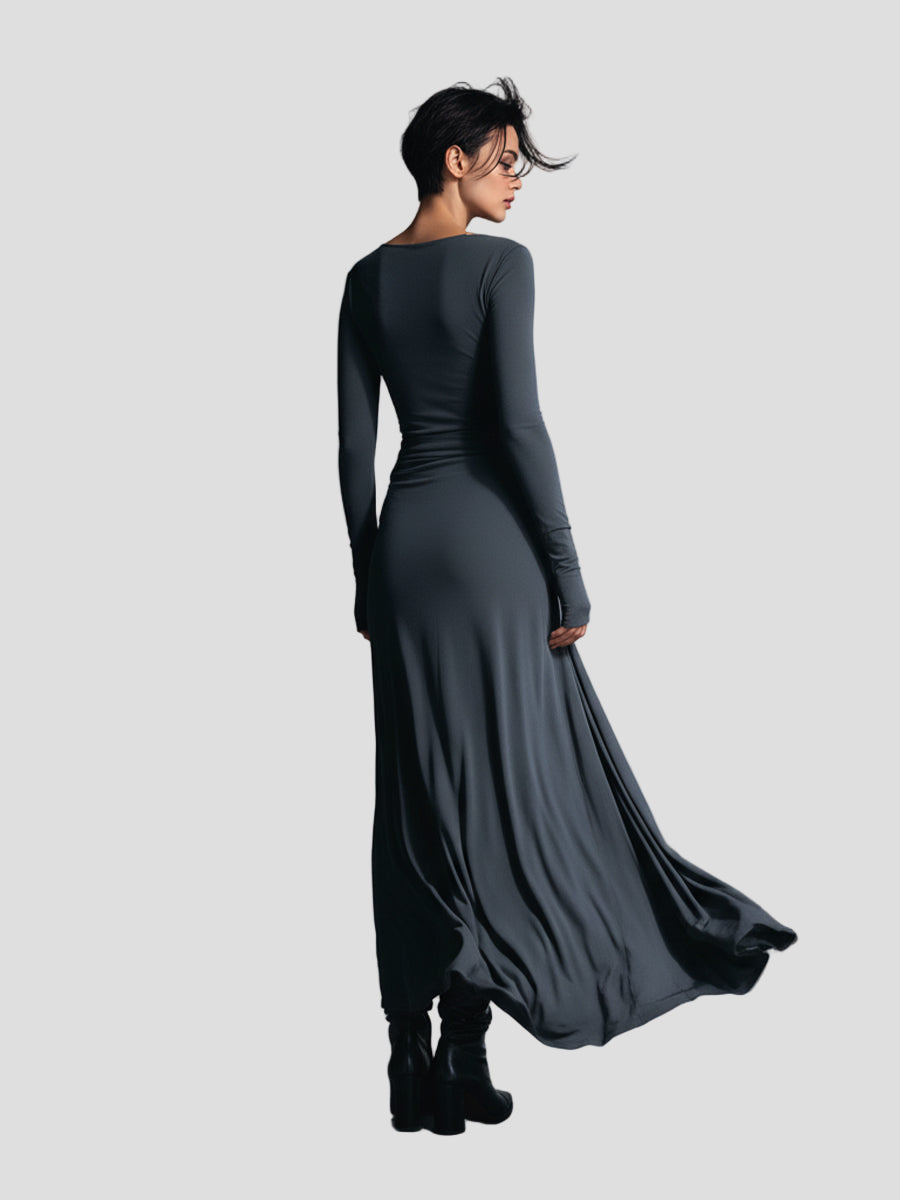 Anna - Elegantes Kleid aus elastischem Stoff mit formendem Effekt