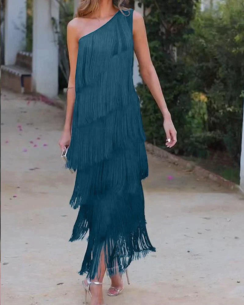 NORA - Fransenkleid