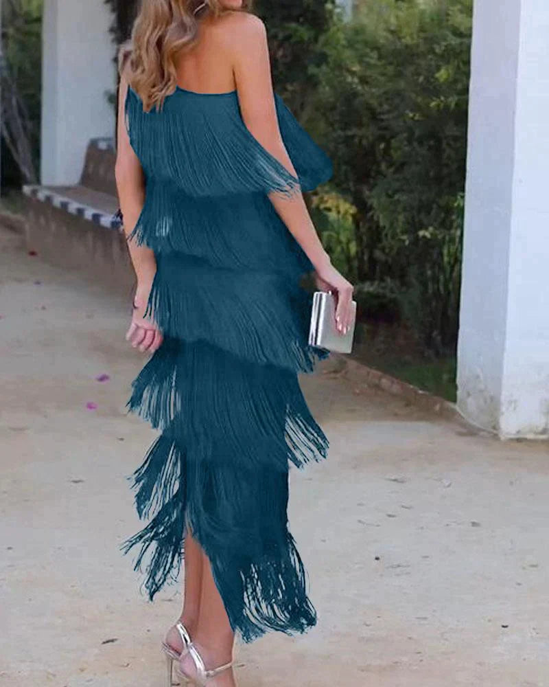 NORA - Fransenkleid