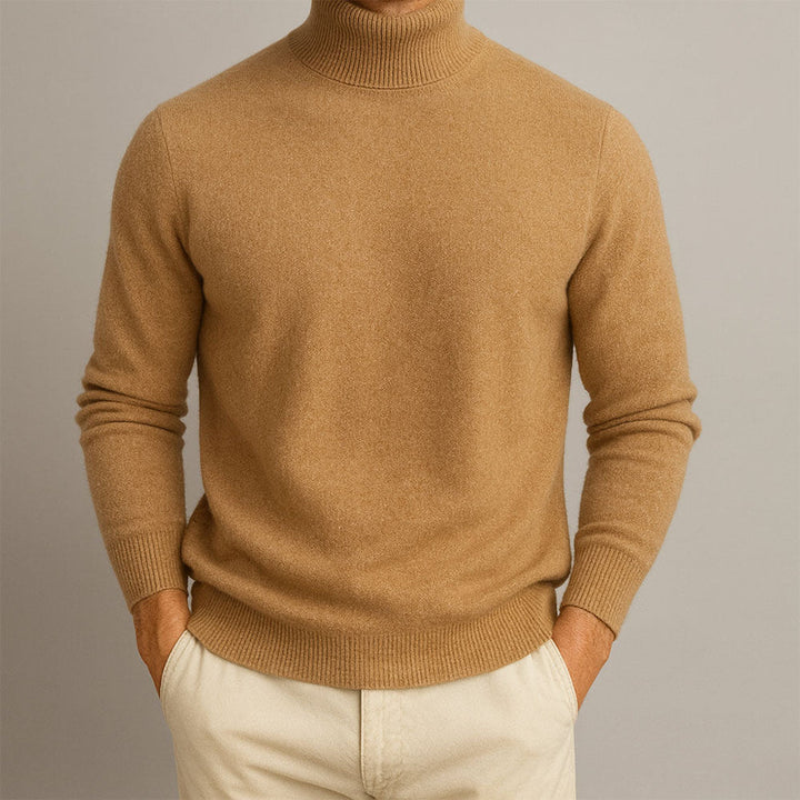 Filippos Bequemer Rollkragen Pullover