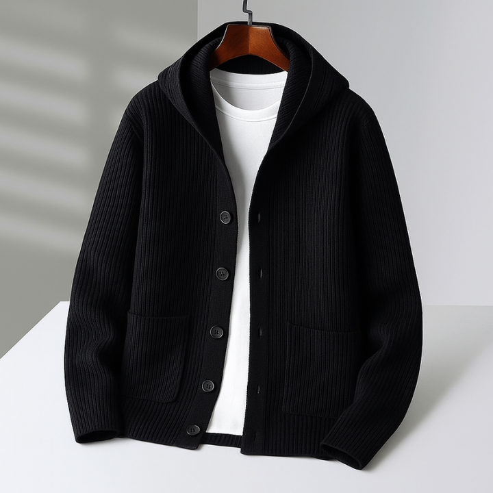 LEONARD - HERREN CARDIGAN AUS WOLLE