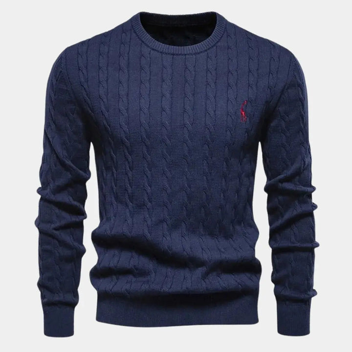 Hochwertiger Pullover aus Baumwolle