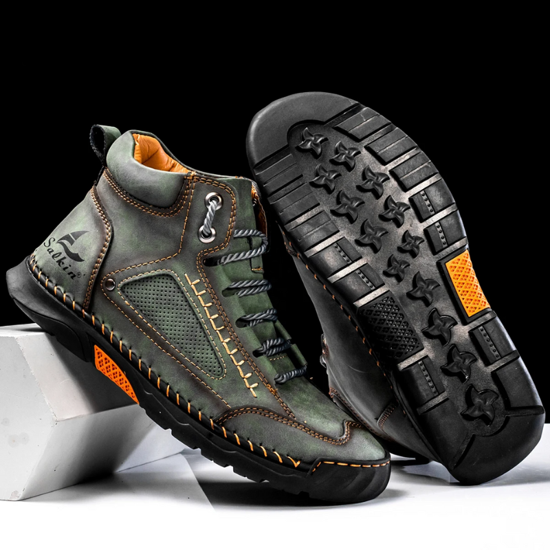 St.Moritz - Leder High Top Schuhe