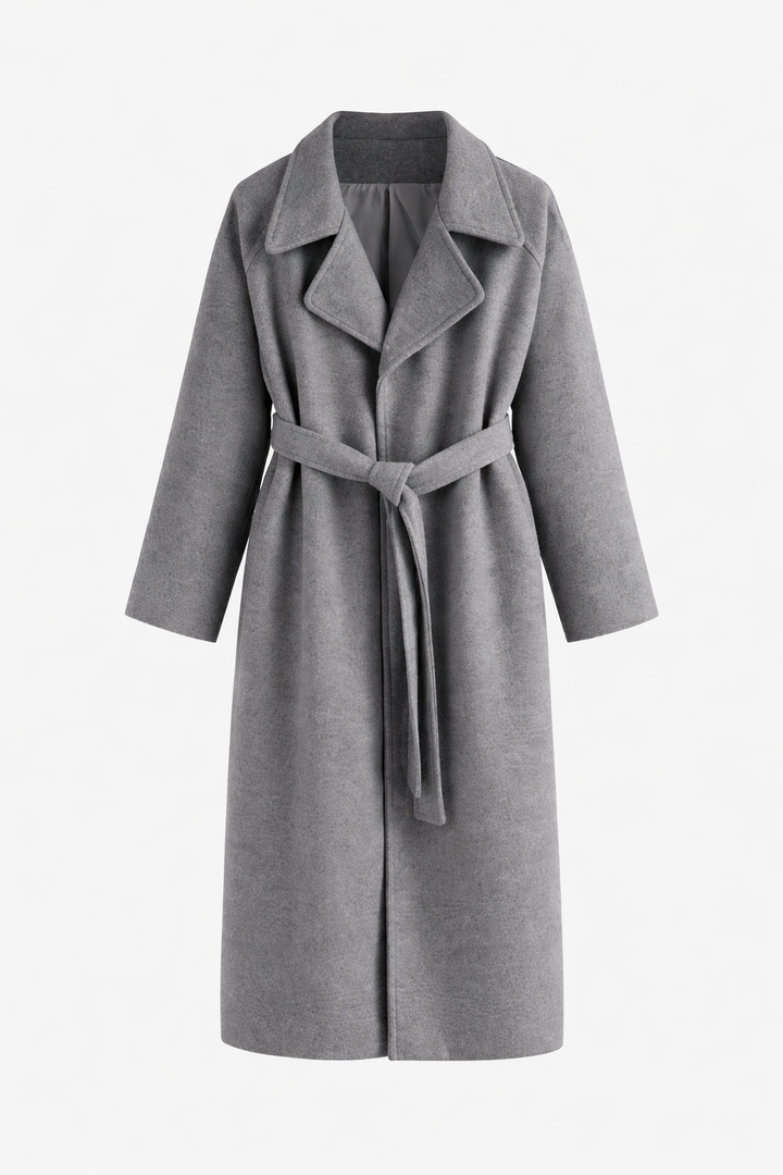 Shulamit Eleganter Langarm Mantel