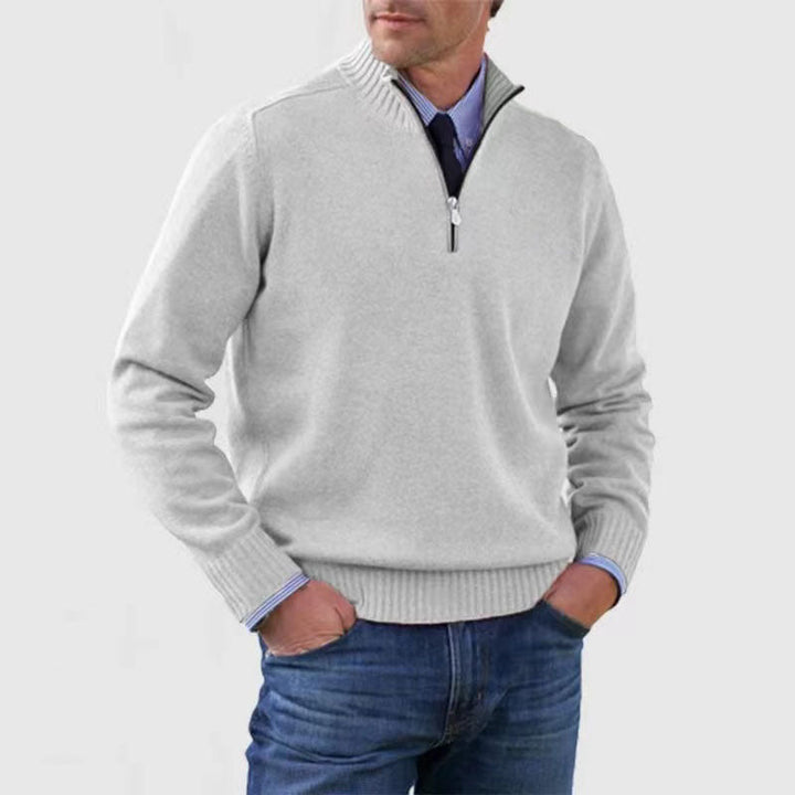 Ben™ Langarm Herren Zip-Pullover