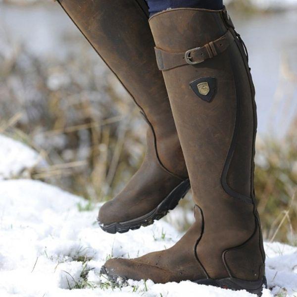 Lavinia - Wasserdichte Lederreitstiefel