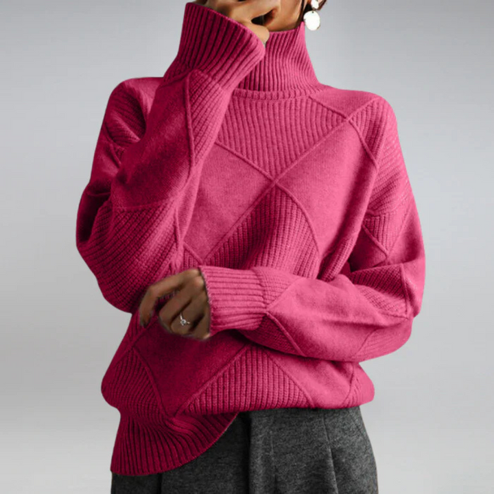 Laura Luxuriöser Rollkragenpullover