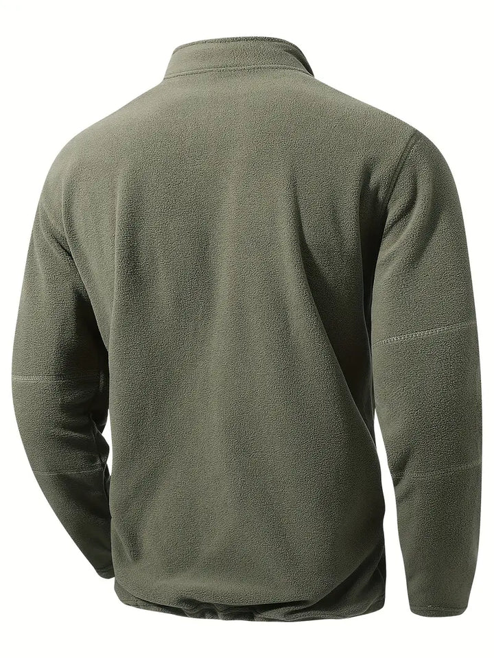 Maurits Sweatjacke Mit Halbem Reißverschluss