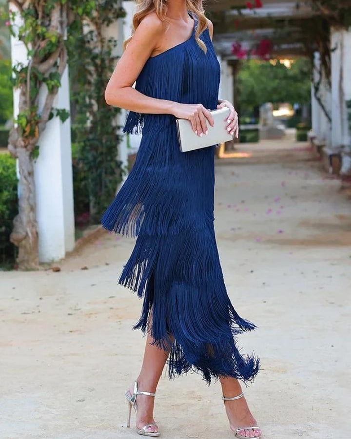 NORA - Fransenkleid