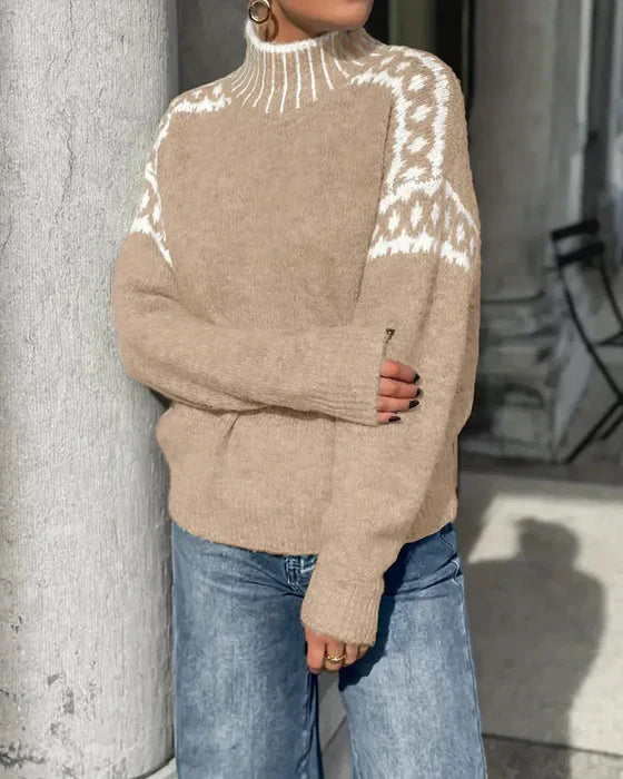 Livia Gestrickter Pullover