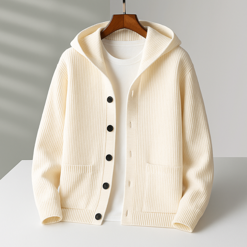 LEONARD - HERREN CARDIGAN AUS WOLLE