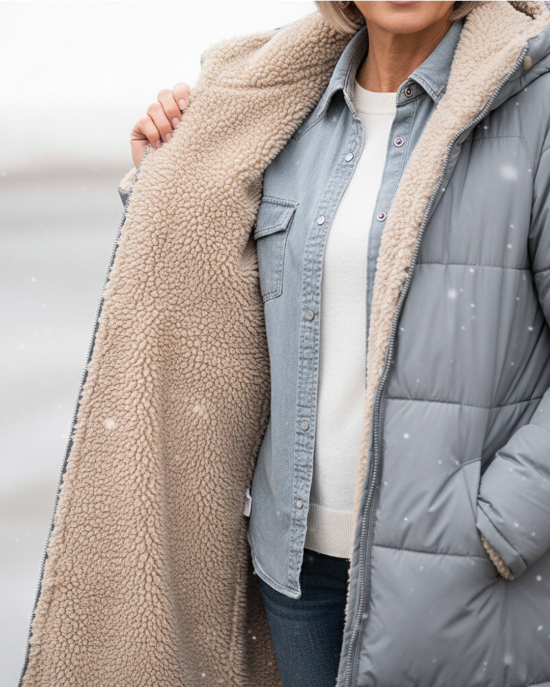 Eleanor - Sherpa Wintermantel