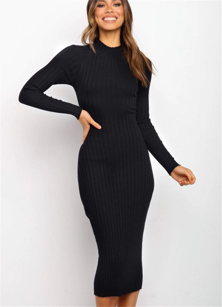 Figurbetontes Kleid aus Netzstoff
