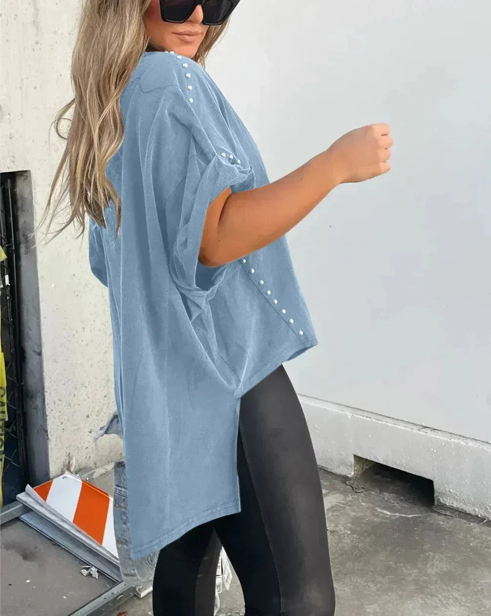 Schwungstil Kurzarmshirt