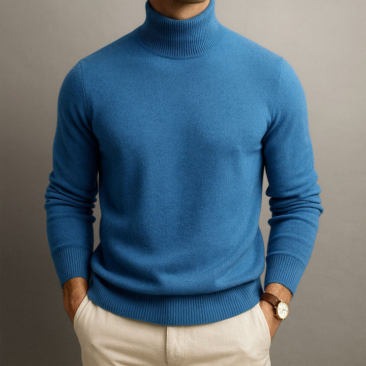 Filippos Bequemer Rollkragen Pullover