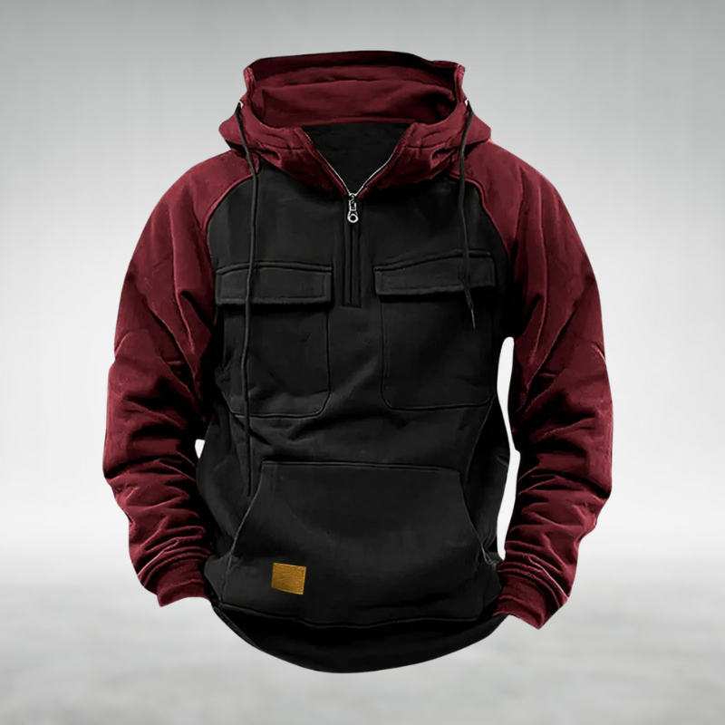 William - Multifunktionaler Winter-Hoodie