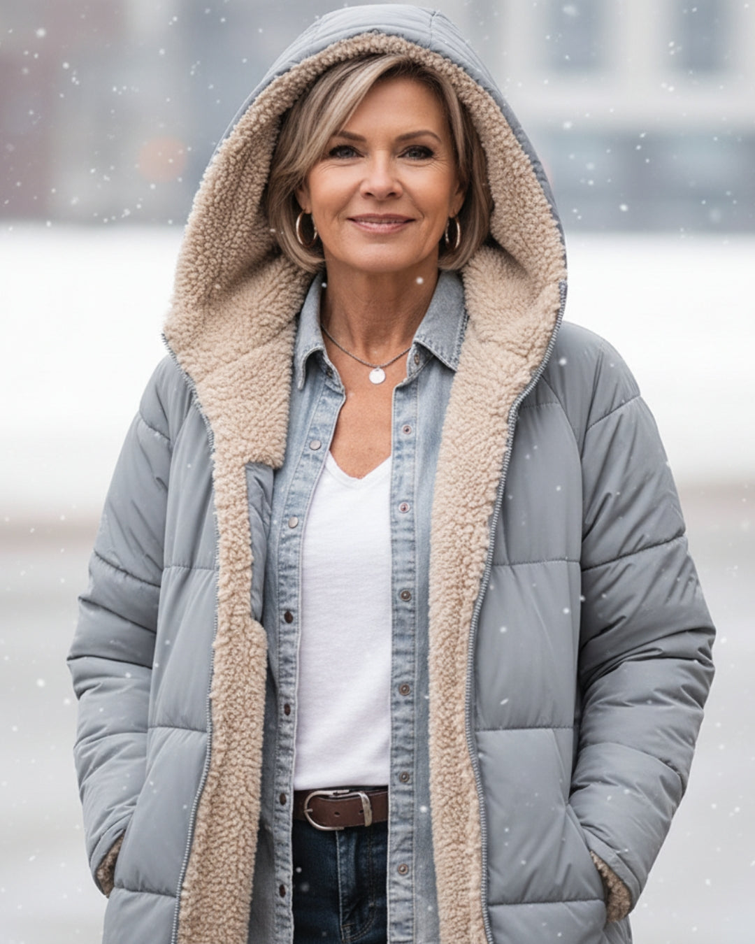 Eleanor - Sherpa Wintermantel