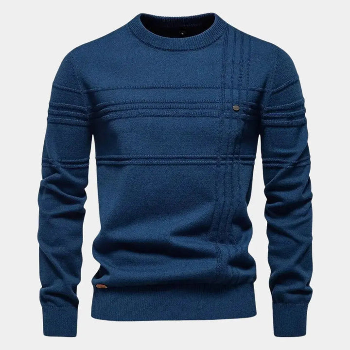 Gestrickter Pullover aus Baumwolle